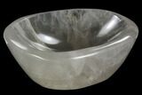 Polished Quartz Bowl - Madagascar #117462-2